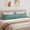 vidaXL Coussins de canap&eacute; 2 pcs Vert Mer 200 x 40 cm
