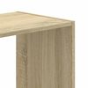 vidaXL Biblioth&egrave;que ch&ecirc;ne sonoma 102x32x108 cm bois d'ing&eacute;nierie