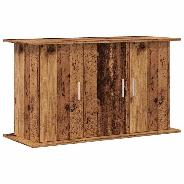 vidaXL Support pour aquarium vieux bois 101x41x58 cm bois d'ing&eacute;nierie