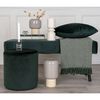 House Nordic Plateau de service en marbre avec pieds Remi Vert