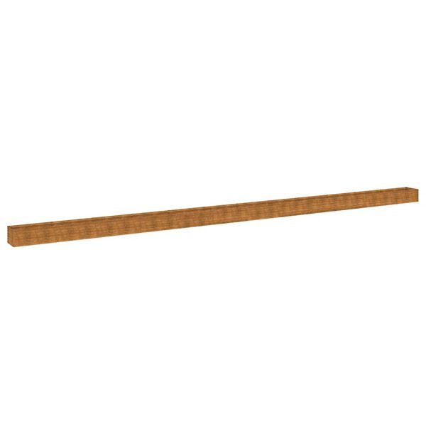 vidaXL Lit sur&eacute;lev&eacute; de jardin 1152x50x36 cm acier corten