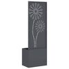 vidaXL &Eacute;cran de confidentialit&eacute; de jardin Anthracite 50 x 140 cm
