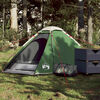 vidaXL Tente de camping &agrave; d&ocirc;me 2 personne vert imperm&eacute;able