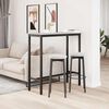 vidaXL table Gris Sonoma 100 x 40 x 100,5 cm
