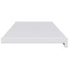 vidaXL Appui de fen&ecirc;tre Blanc 140 x 30 x 4,5 cm PVC