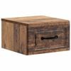 vidaXL Cabinet de chevet mural Bois ancien 34,5 x 33 x 20 cm