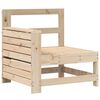 vidaXL Salon de jardin 5 pcs bois de pin massif