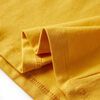 T-shirt enfants &agrave; manches longues ocre fonc&eacute; 92
