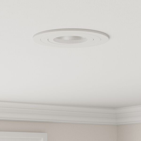 vidaXL Projecteur 12 pcs Blanc 9 x 9 x 2 cm Aluminium