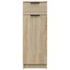 vidaXL Armoire de salle de bain Chêne sonoma 32x33,5x90 cm
