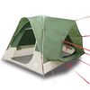 vidaXL Tente de voiture 4 personnes vert imperm&eacute;able