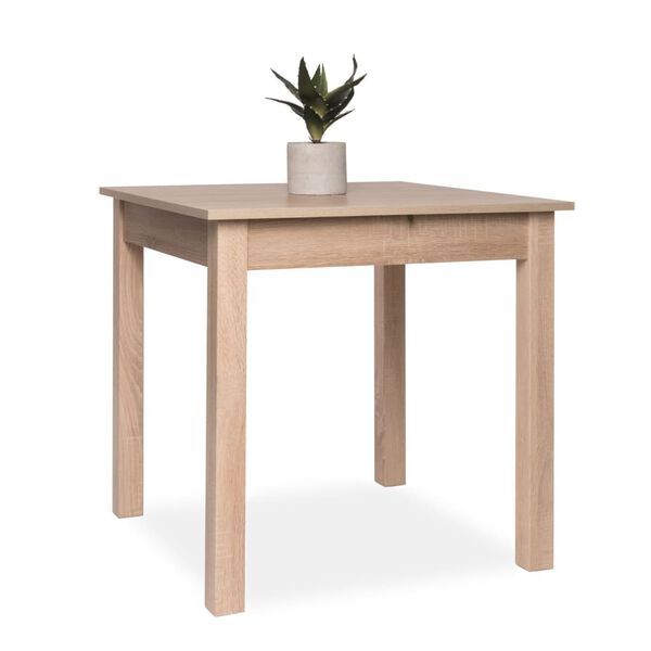 Finori Table &agrave; manger extensible Coburg 80 ch&ecirc;ne sonoma