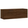 vidaXL Armoire murale ch&ecirc;ne marron 100x36,5x35 cm bois d'ing&eacute;nierie