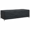 vidaXL Housse pour meubles Uni Noir 270 x 110 x 70 cm 210D
