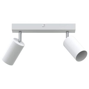 vidaXL Spot de plafond Blanc 26 x 5,5 x 16,5 cm M&eacute;tal
