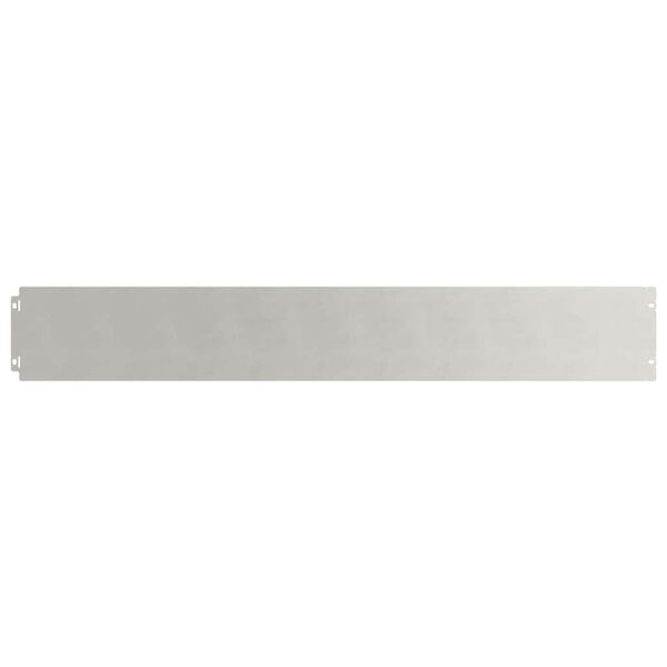 vidaXL Bordures de pelouse 30 pcs 15x103 cm acier inoxydable