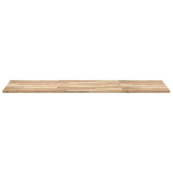 vidaXL Dessus de meuble de salle de bain non trait&eacute; bois d'acacia
