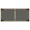 vidaXL Ensemble &agrave; manger de jardin coussins 5 pcs m&eacute;lange beige rotin