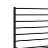 vidaXL Cadre de lit m&eacute;tal sans matelas avec pied de lit noir 120x190cm