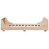 vidaXL Cadre de lit sans matelas 100x200 cm bois massif de pin