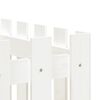vidaXL Lit sur&eacute;lev&eacute; de jardin design de cl&ocirc;ture 200x50x70cm pin massif