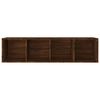 vidaXL Biblioth&egrave;que/Meuble TV Ch&ecirc;ne marron 36x30x143 cm