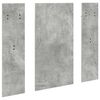 vidaXL Porte-manteau mural Montage mural Gris b&eacute;ton 96 x 1,5 x 90 cm