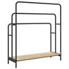 vidaXL Porte-v&ecirc;tements avec &eacute;tag&egrave;re Ch&ecirc;ne Sonoma 90 x 30 x 100,5 cm