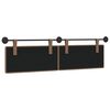 vidaXL T&ecirc;te de lit suspendue Montage mural Simili cuir