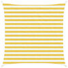 vidaXL Voile d'ombre Jaune et blanc 2 x 2 m HDPE