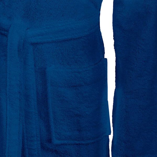 vidaXL Peignoir KINN Bleu L Coton