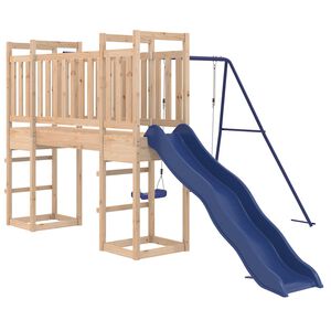 vidaXL Aire de jeux d'ext&eacute;rieur bois de pin massif