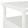 vidaXL Table basse Blanc 100x50x45,5 cm Bois de Paulownia solide