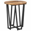 vidaXL Ensemble de tables d'appoint 2 pcs Bois ancien et noir