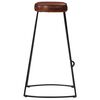 vidaXL Ensemble de bar 7 pcs bois de manguier brut massif et m&eacute;tal
