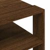 vidaXL Table basse ch&ecirc;ne marron 58x58x40 cm bois d'ing&eacute;nierie