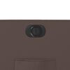 vidaXL Fauteuil inclinable &eacute;lectrique marron similicuir