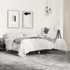 vidaXL Cadre de lit sans matelas noir 180x200 cm