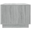 vidaXL Table basse sonoma gris 102x55x43 cm bois d'ing&eacute;nierie