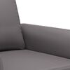 vidaXL Fauteuil Gris 60 cm Similicuir