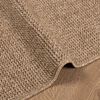 vidaXL Tapis de surface Carr&eacute; HUARTE Naturel 240 x 240 cm Polyester