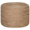 vidaXL Corde de jute 500 m de long 4 mm d'&eacute;paisseur