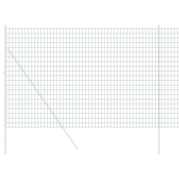vidaXL Clôture Euro Vert 1,6 x 10 m Fer revêtu de PVC