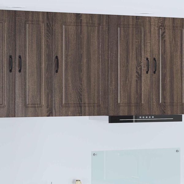 vidaXL Armoire de cuisine Kalmar Ch&ecirc;ne brun 50 x 31 x 80 cm