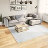 vidaXL Tapis OVIEDO &agrave; poils courts gris 240x240 cm