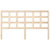 vidaXL T&ecirc;te de lit 165,5x4x100 cm Bois massif de pin