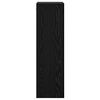 vidaXL Meuble TV mural Ch&ecirc;ne noir 40,5 x 30 x 102 cm Bois d'ing&eacute;nierie