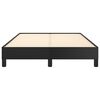 vidaXL Cadre de lit sans matelas noir 120x190 cm similicuir