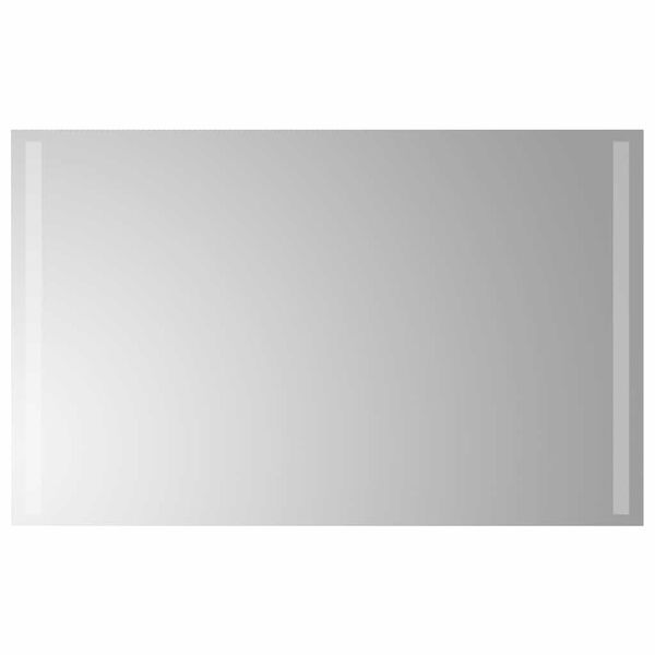 vidaXL Miroir de salle de bain &agrave; LED 80x50 cm