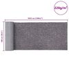 vidaXL Polaires de peintre antid&eacute;rapantes 2 pcs 50 m 220 g/m&sup2; gris